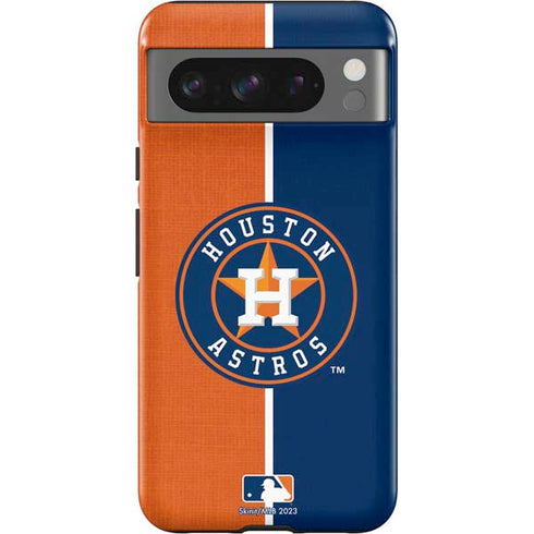 MLB Houston Astros Split Google Pixel 8 Pro Impact Case